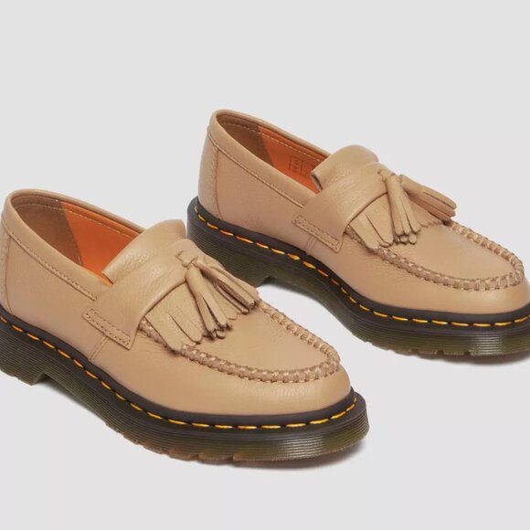 Dr. Martens Savannah Tan Adrian Virginia Leather Tassel Loafers UK6 - Picture 1 of 6